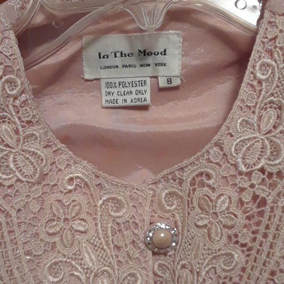 In The Mood 2 Piece Lace Jacket Suit - Picture 2 of 7